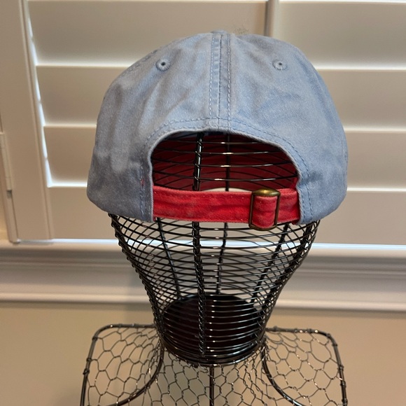 LOVE Baseball Hat - Light Blue and Red - Picture 3 of 3